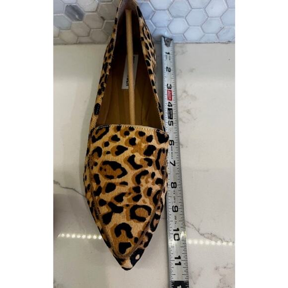 Steve Madden Feather Leopard Cow Hair Loafer Size 10 BRAND NEW - Picture 7 of 10